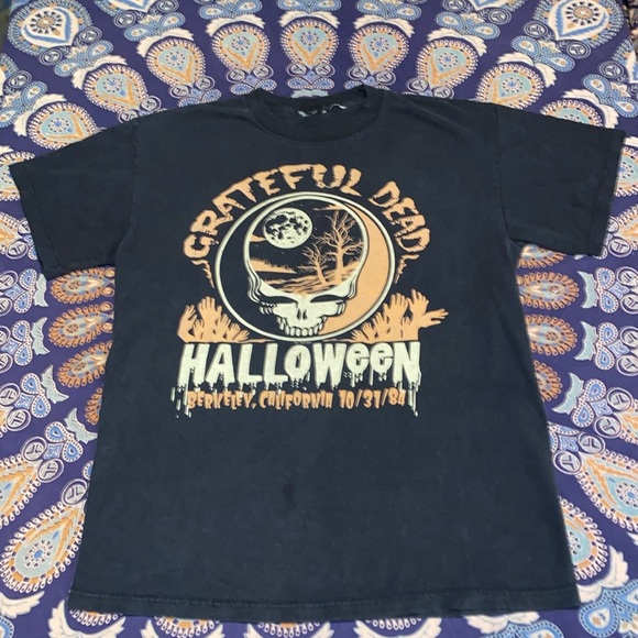Y2K Liquid Blue Grateful Dead Halloween Berkeley 1984 reprint 20 x 27 - Picture 2 of 6